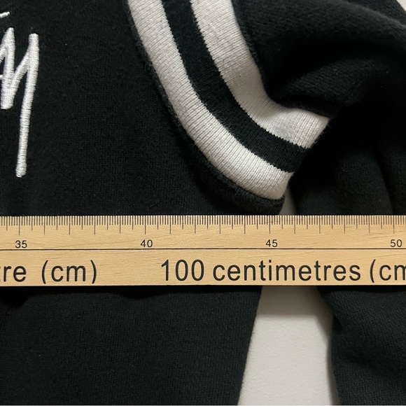 Stussy Skull Varsity Jacket in Black - Size Small - Picture 7 of 8